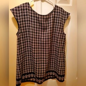 Blouse with Button Down Back